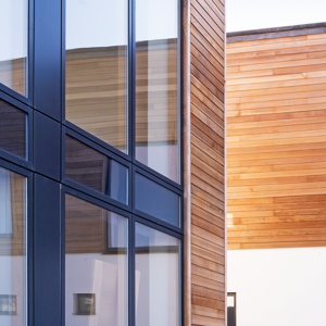 VELFAC 200 shadowbox (vandret) og kassetter (lodret)